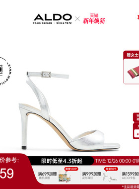 ALDO细跟超高跟凉鞋新款性感一字带气质方头女士ALHS24A78