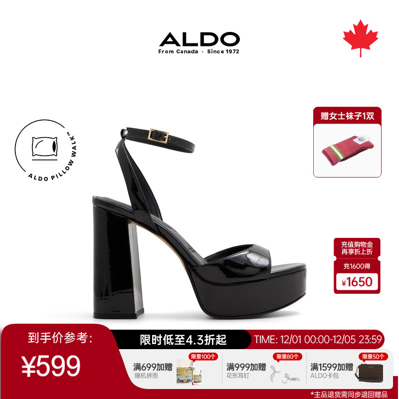 ALDO女士高跟鞋脚踝绑带