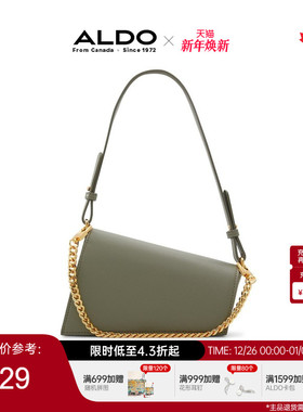 ALDO手提斜挎包女士腋下包不规则形设计感优雅小众质感AHCF24B07