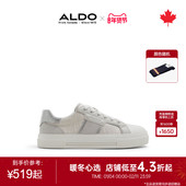 ALDO女士休闲板鞋 字母印花时尚 百搭通勤轻奢气质设计感ASSF24A60