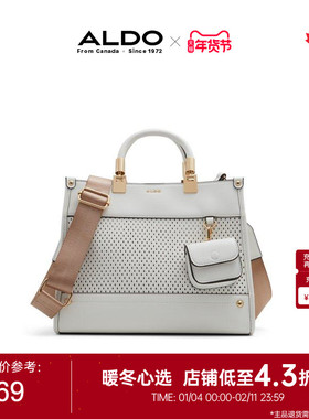 ALDO女士手提包时尚通勤复古感大容量斜挎精致简约质感AHCS24A73