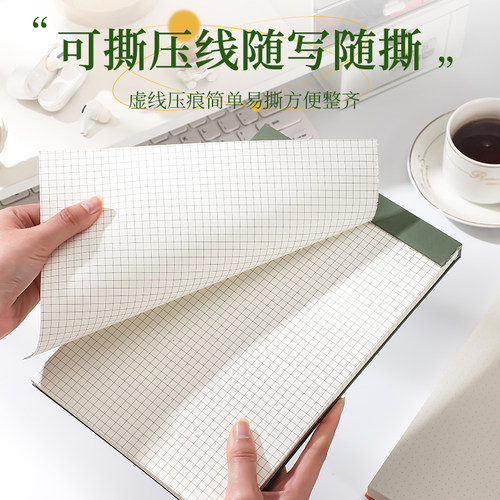 草稿纸学生用可撕草稿本空白笔记本2026年新款横线记事本方格纸厚拍纸本演算白纸上翻B5便签本子美术绘画本子