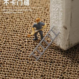 室外门口地垫家用入户门除尘脚垫丝圈耐脏可裁剪门垫户外进门地毯