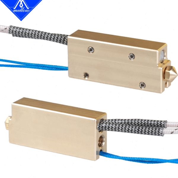 Mellow 80W加热管12v/24v+104GT-2热敏电阻+超级火山加热块3D打印