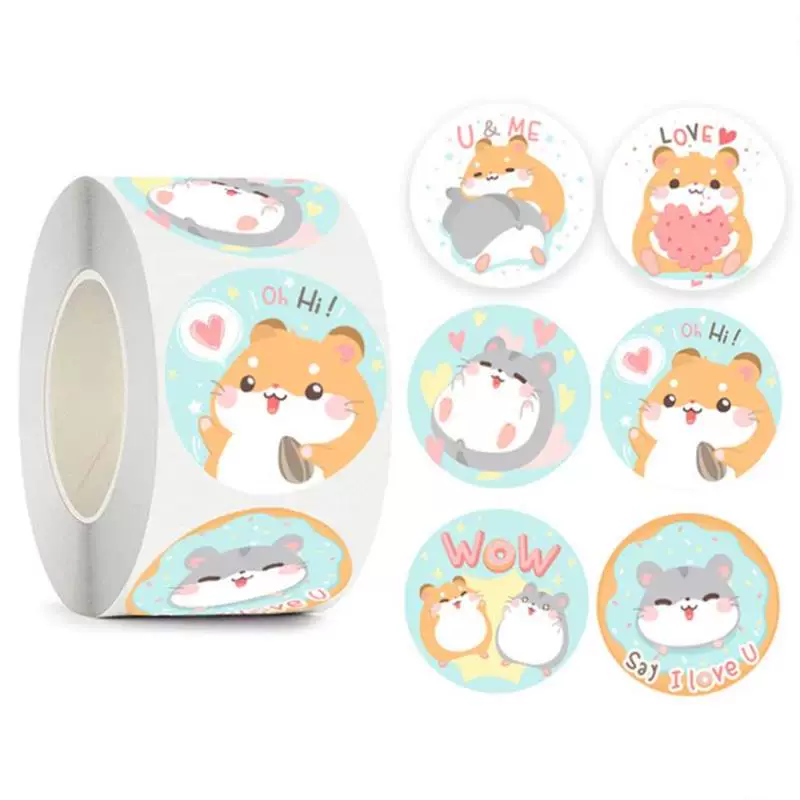 Наклейки Sanrio рулон Kuromi Cinnamoroll наклейки мальчик девочка