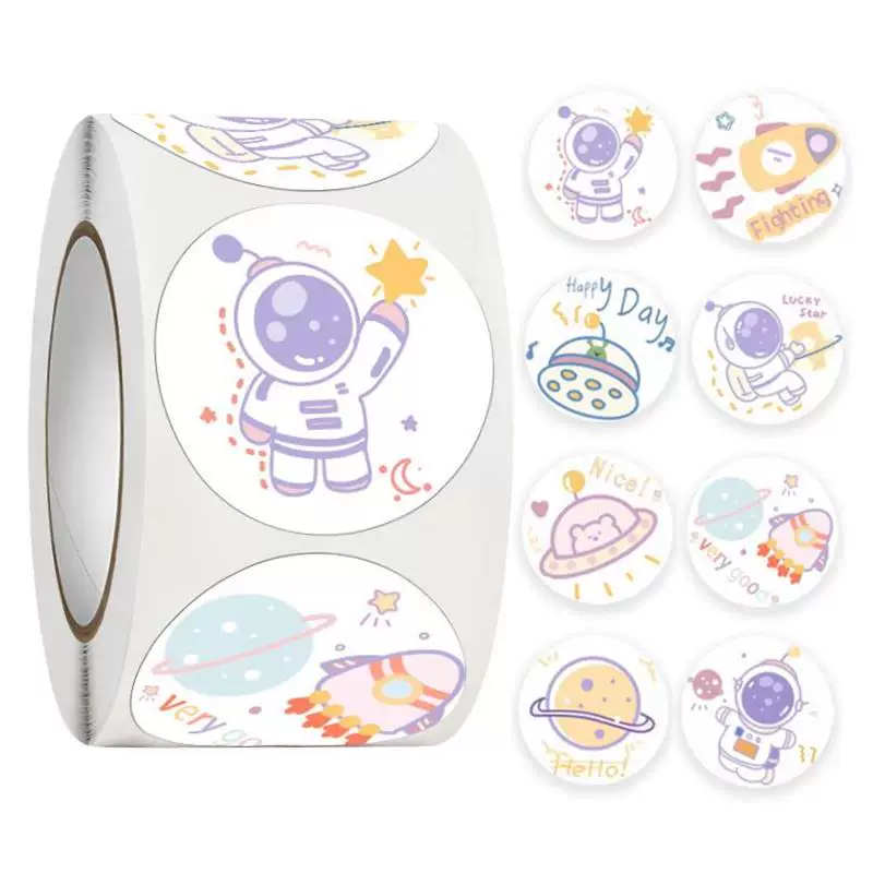 Наклейки Sanrio рулон Kuromi Cinnamoroll наклейки мальчик девочка