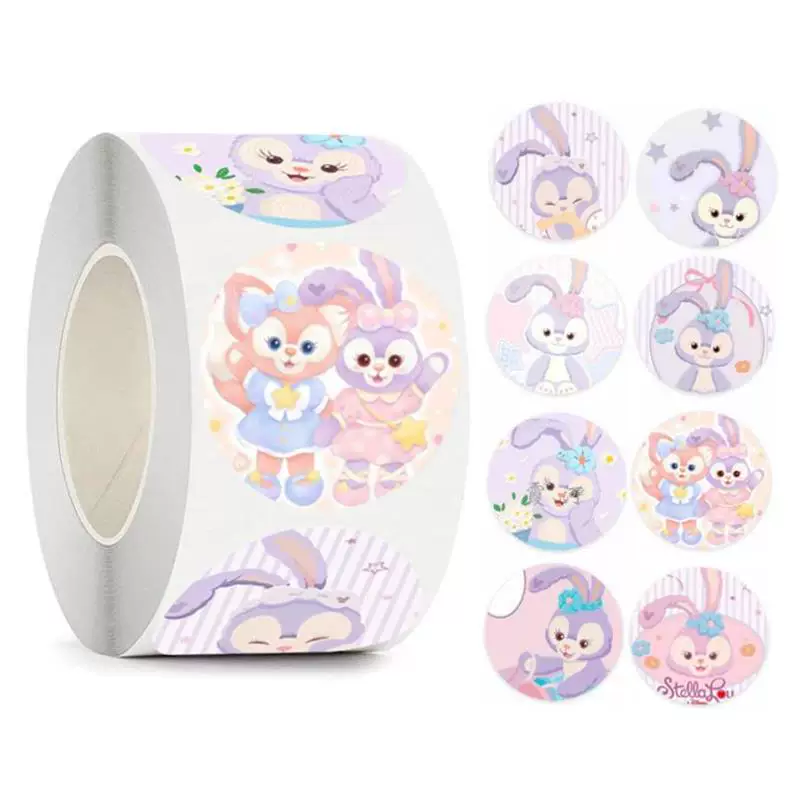 Наклейки Sanrio рулон Kuromi Cinnamoroll наклейки мальчик девочка