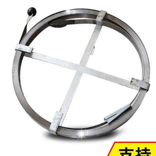 鐵鋼化糞池疏通下水管道疏通條片條溝鋼帶寬窨井疏通通地可選鋼度