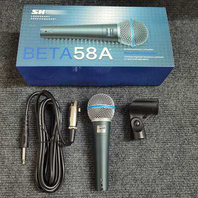 BETA58A有线动圈麦克风舞台演出唱歌KTV人声专业手持话筒