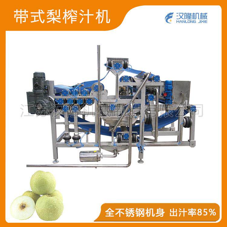 厂价供应大型商用苹果石榴青苗梅干菜榨菜压滤机工业带式梨榨汁机