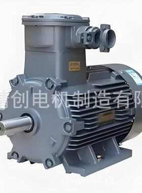 隔爆型防爆三相电机粉尘防爆电机YBX3-100L-23W纯铜芯电机