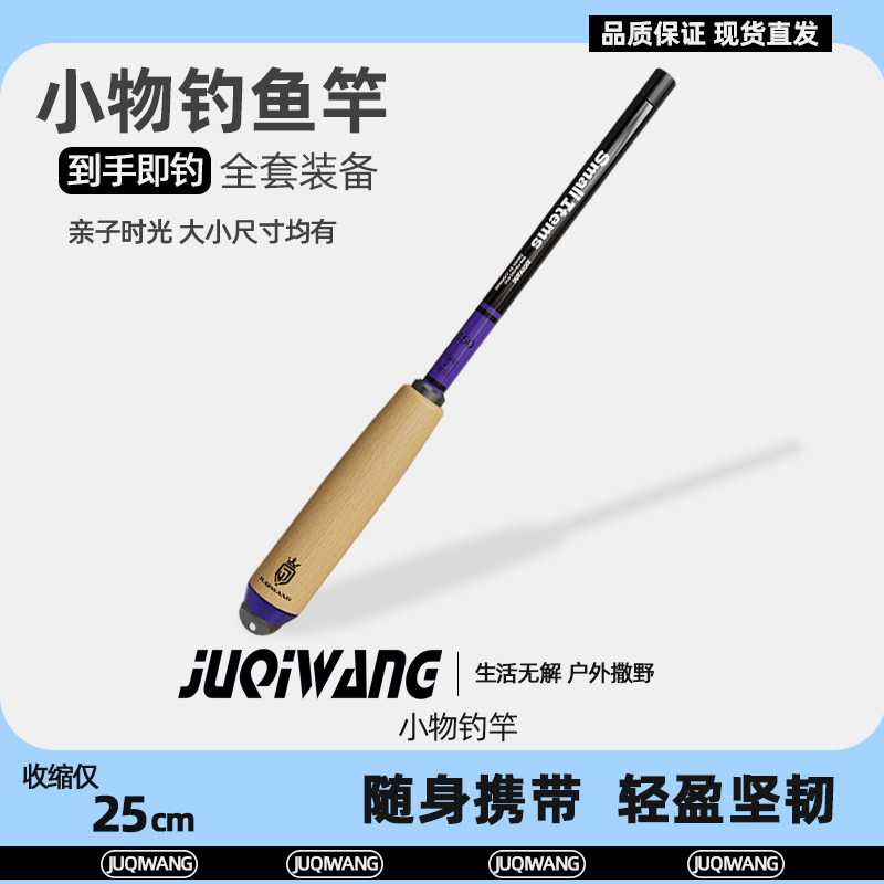 儿童鱼竿小物钓鱼竿初学者套装