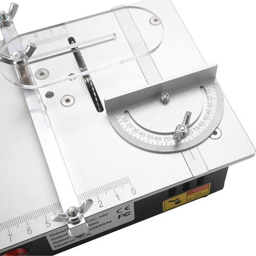 现货面微型台锯铝合金迷你小台锯DIY小型切割机木工切割锯