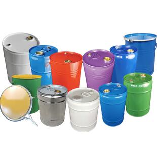 化工铁桶20L柴油汽油包装大号铁皮桶开口闭口烤漆镀锌金属桶