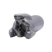 平顶钢体不取芯钻头硬质合金地质金刚石复合片PDC钻机自钻