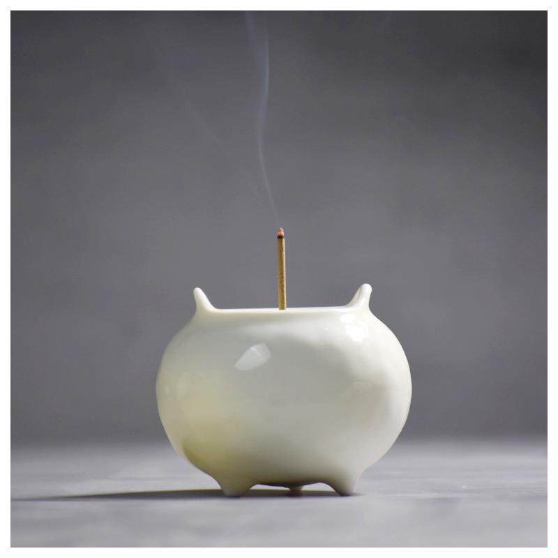 特色迷你小号陶瓷香炉香插摆件可爱工艺品家居创意摆件,橡塑材料及制品,工业陶瓷,淘宝优惠券,粉丝福利购,淘宝优惠卷
