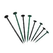 果园防草布倒刺塑料地钉花卉苗木防虫网固定地钉温室园艺地布钉