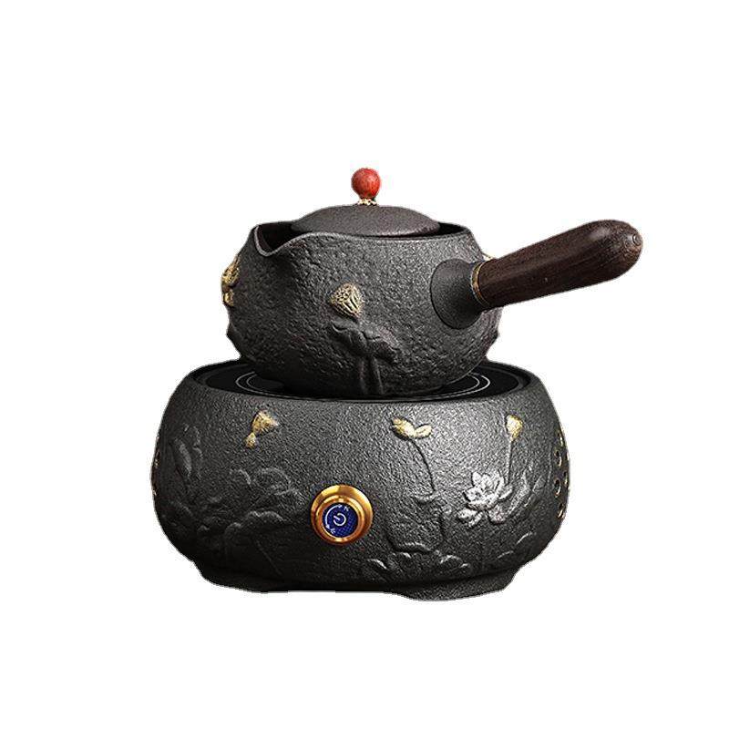 电陶炉家用煮茶器陶瓷侧把壶围炉煮茶复古茶炉煮水耐热煮茶炉茶具,厨房/烹饪用具,冰箱除冰铲,淘宝优惠券,粉丝福利购,淘宝优惠卷