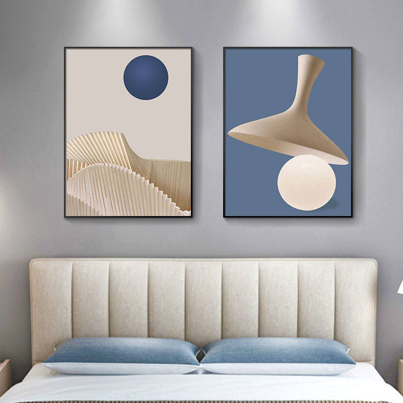 速发客发装饰画几画图案沙厅背景墙画床头挂何简约餐厅卧室晶瓷画