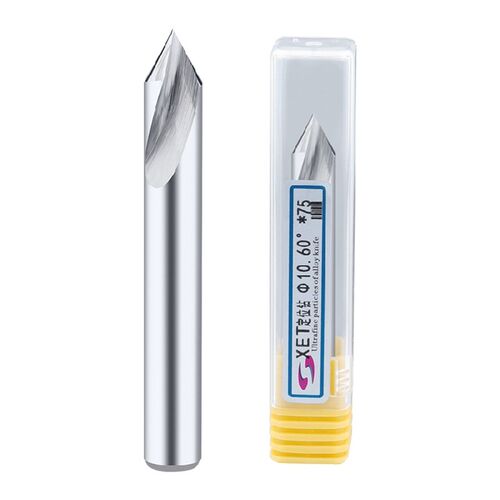 速发XET整体钨钢硬质合金60铝用定心钻定点钻头加长/4/5*100*15