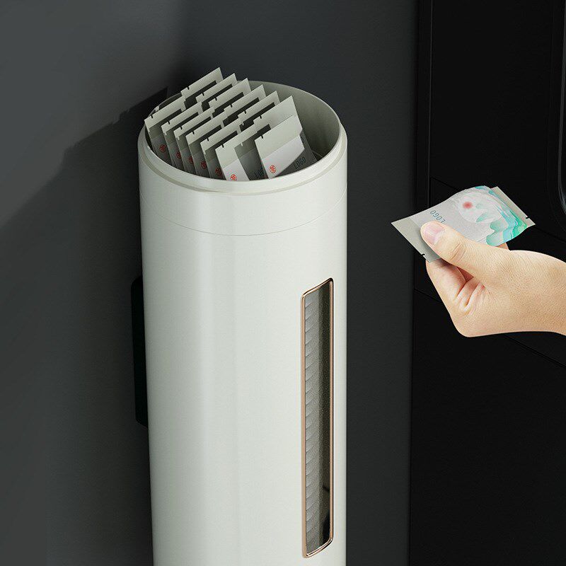 速发一次性杯子自动取杯器饮杯机收纳置物架水水架装放杯纸杯挂壁