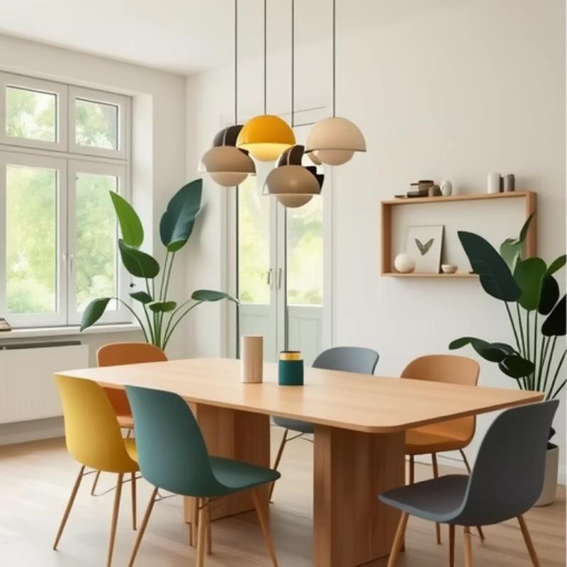 丹麦花苞餐厅吧台卧室床头吊灯简约现代轻奢店铺商用创意小吊灯