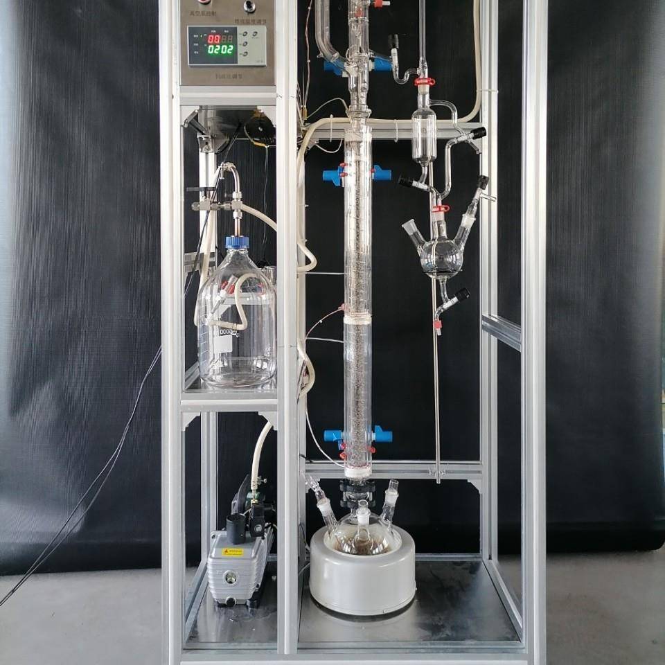 加工双层玻璃反应釜萃取蒸馏高硼硅玻璃反应釜盘管冷凝器