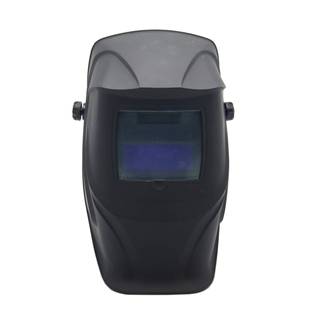 MONVORTEXBY 350F磨砂黑太阳能自动变光面罩焊工专用防护焊帽