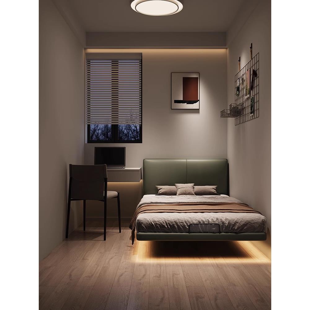 家用小户型床1.5床适合小房间1米35的床简约现代单人床成人1米5床