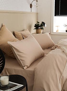 100支全棉磨毛四件套秋冬季刺绣加厚床单被套纯棉长绒棉床上用品