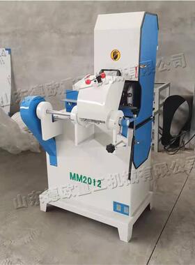 立式自动圆棒砂光机楼梯扶手杆砂带机小型木工圆木棒打磨机