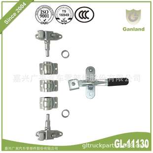 货车铁镀锌锁具 车厢门六分门锁 卡车6分天地长杆执手锁 11130