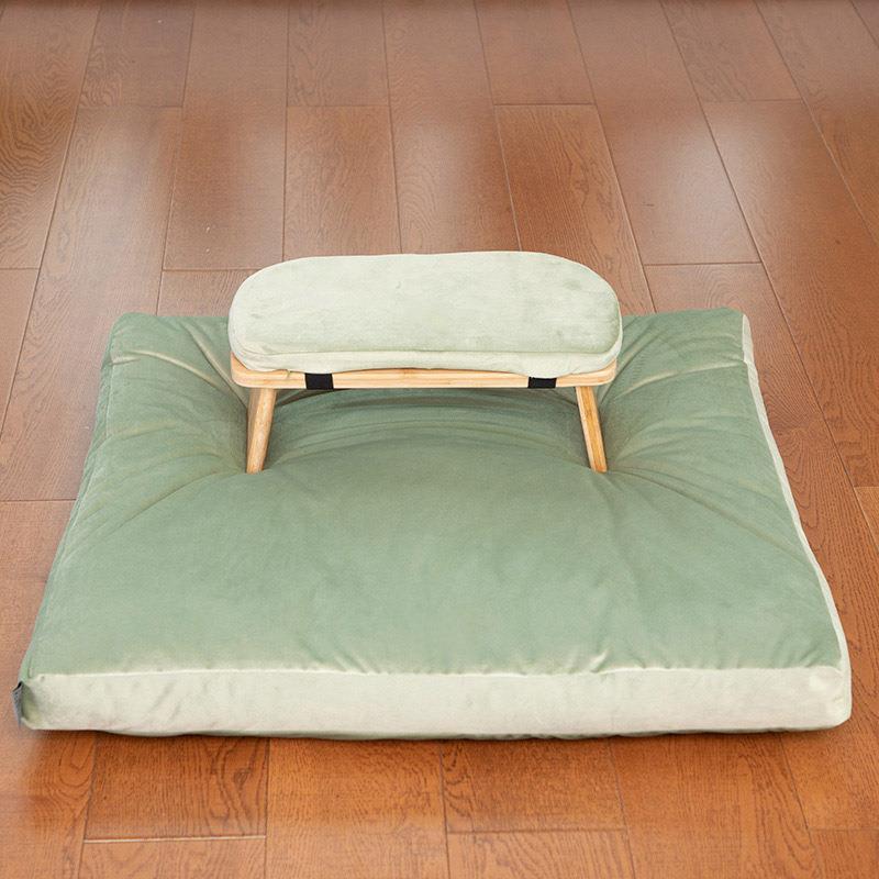 加厚舒适可拆洗瑜伽坐垫多色可选分体冥想垫套装现货销售