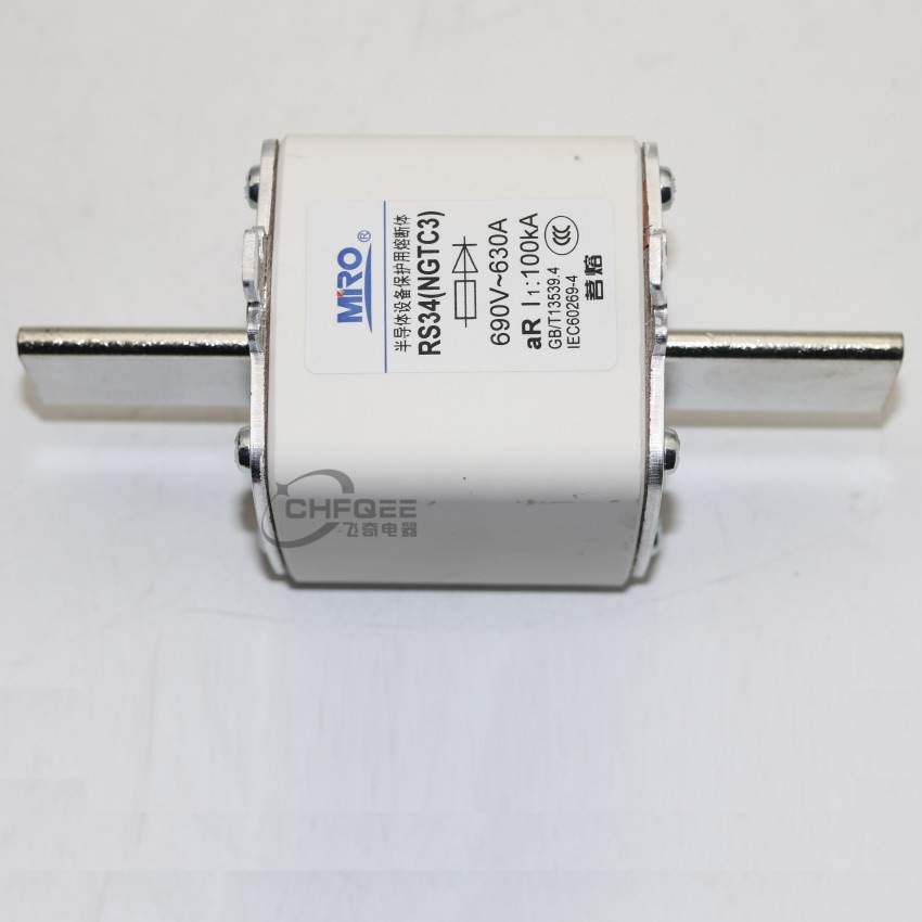 茗熔熔芯NGTC3 RS34 690V 500A 560A 630A 700A 800A快速熔断器
