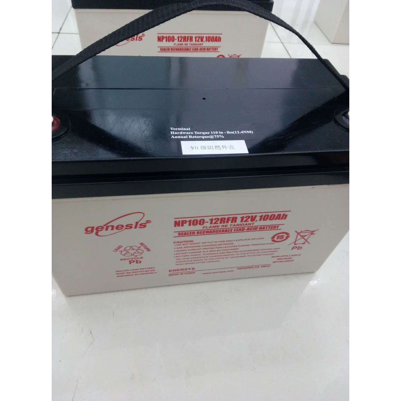 霍克蓄电池 NP100-12RFR 12V100ah 进口胶体电池genesis蓄电池