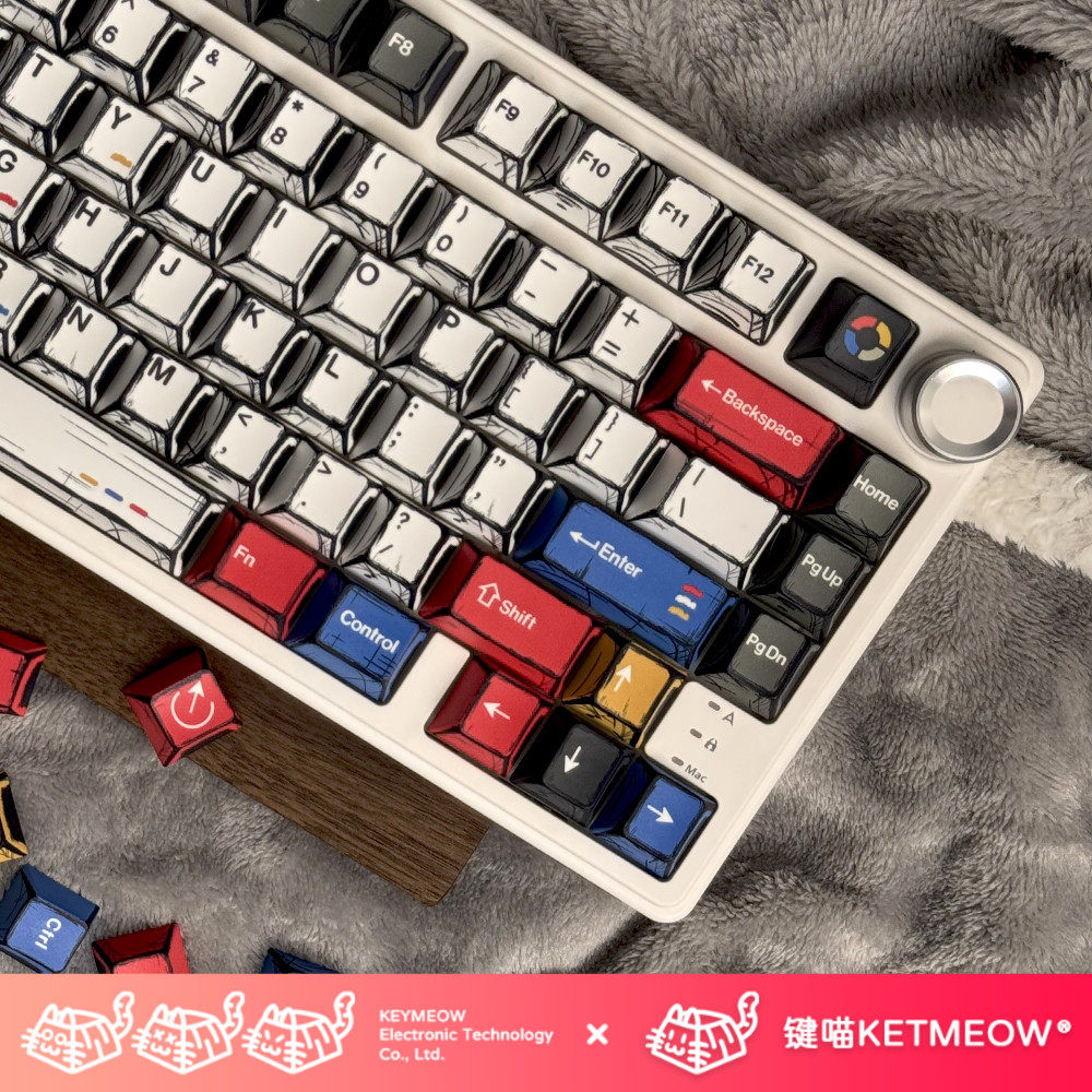 键喵经典配色原厂高度键帽