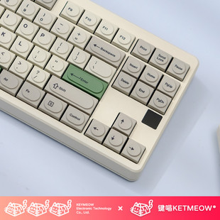 9009主题键帽积木高度137键复古简约热升华机械键盘帽键喵KEYMEOW