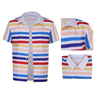 Ken Ryan Men Barbi Costume for Cosplay Blouse Movie Gosling