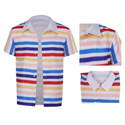 Movie Barbi Cosplay Ken Ryan Gosling Blouse for Men Costume