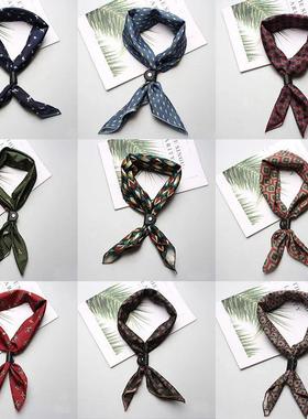 60*60cm Silk Men's Ladies Boys Girls Women Small Square