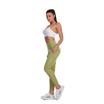 High Waist Legging Pockets Fitness Bottoms Running