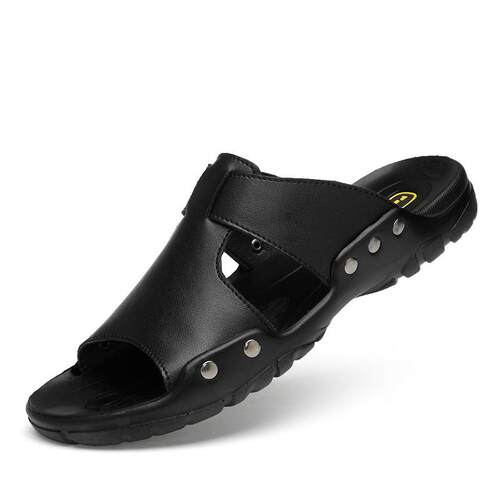 sandals for men summer man big size48 49 50 slippers leather