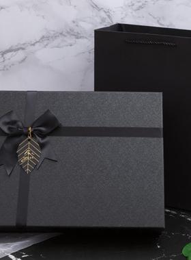 high-end gift box, cardboard boxes rectangular contracted