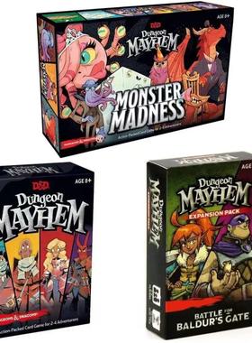 Baldur's Gate Dungeon Mayhem Board games Monster Madness