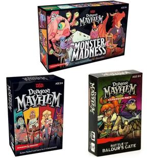Dungeon Mayhem Board Baldur& Monster Gate games Madness 39;s