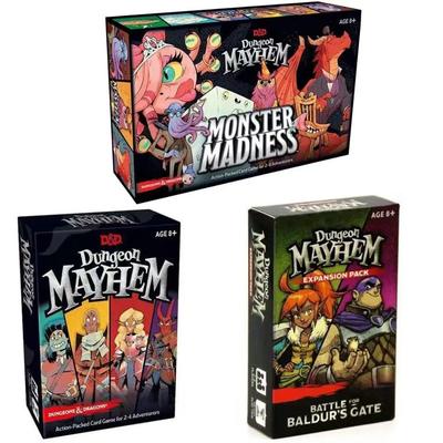 Baldur's Gate Dungeon Mayhem Board games Monster Madness