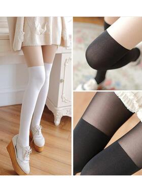 Kawaii Lolita Tights Girl Lace Pantyhose Dots Women Transp