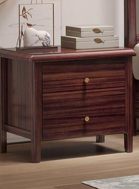 乌金实木床18米木现代简约44201型主卧双人床小户高.箱储物软靠包