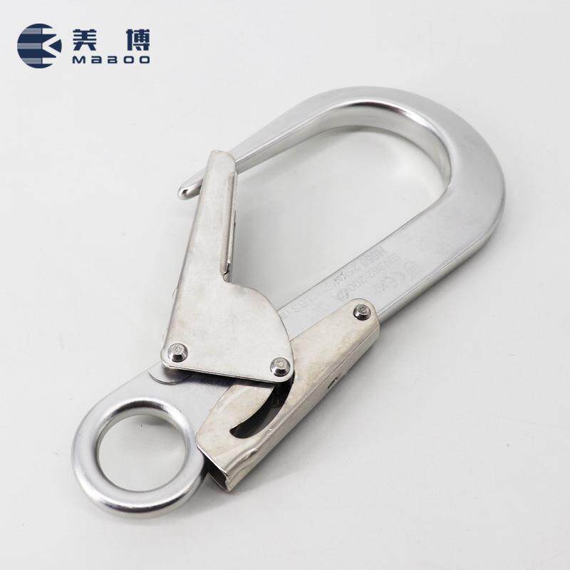 7无品牌/075全航空铝轻便25K保N.5cm大开口险钩6防坠落钢管挂钩安