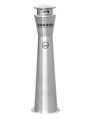 锈钢烟蒂立式吸户外室外烟灰不缸烟灰烟头收集烟柱烟区垃圆形/iqq